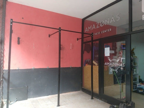 Barras Crosfitt, Calistenia, Jaula Gimnasio, Dominadas 1