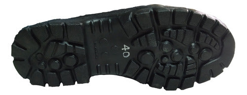 Leather Work Safety Shoe with Steel Toe - Size 44 1