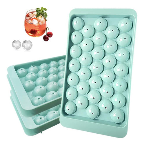 Art Home Ice Ball Maker for Whisky Drinks - Plastic Mold 1