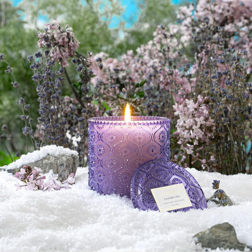 LA JOLIE MUSE Lavender Lilac Candle - Gift Candles for Women 1