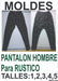 MOLDERIA UNIVERSO Moldes Textil Pantalon Hombre Para Rustico 1