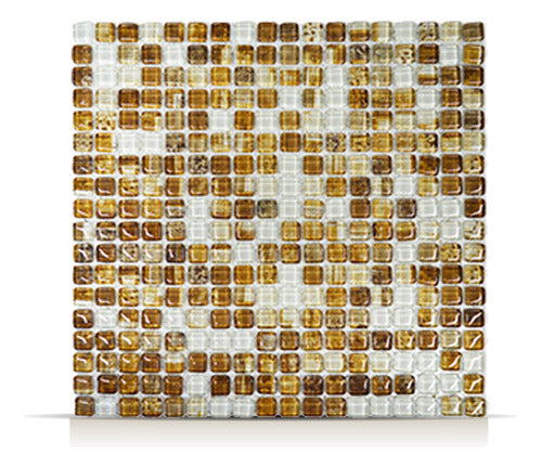 PIU Mosaico India Terra Glass Mesh 30x30 0