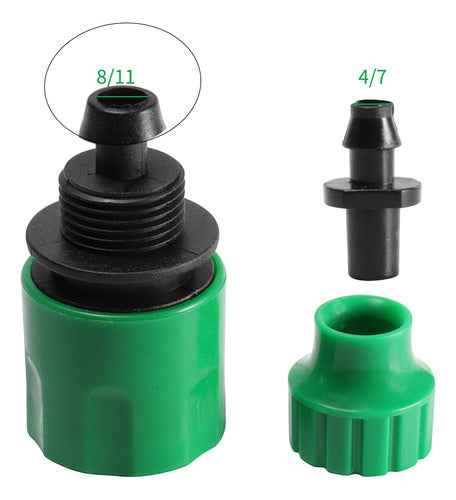 Genérica Quick Connector Hose Tap 1/4 3/8 4mm 6mm 8mm 2