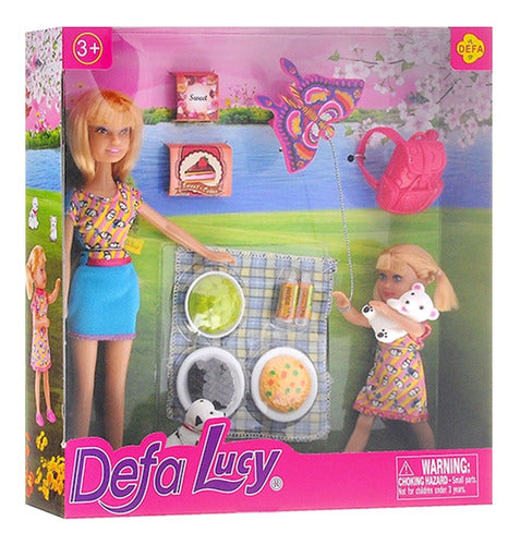 Defa Lucy Doll and Sairy Camping Day 0