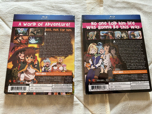 Konosuba Blu-ray Temporadas 1 Y 2 Sellado Entrega Inmediata 3