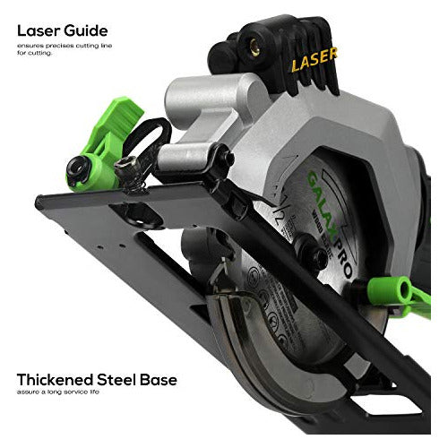 Galax Pro Wireless Circular Saw 20V 3400 RPM 2 Blades 5