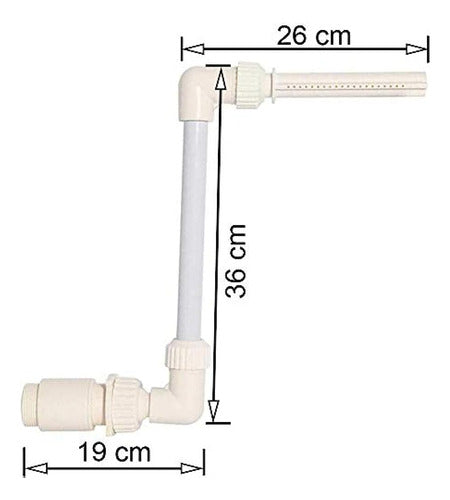 Lomodo Pool Waterfall Fountain Spa Sprayer Pond 1