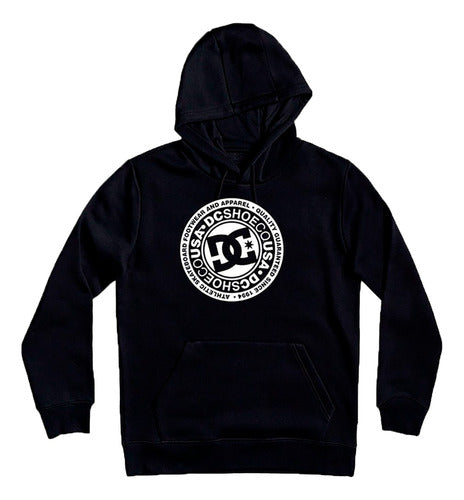 DC Lifestyle Men's Hoodie Circle Star Black BLW 0