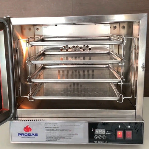 Horno Convector Eléctrico 4 Bandejas 40x35 Progas (brasil) 1