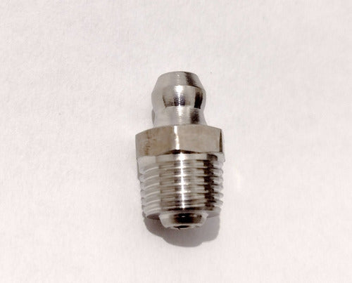 Graxeira 1/8 Bsp Inox  Embalagem Com 06 Peças 1