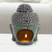 Iko Shop Buddha Head Ceramic Aromatherapy Oil Warmer - For Candle 5