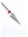 AIHD Red Cone Tungsten Carbide Bit for Manicure and Pedicure 1