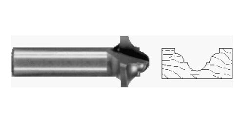 Whiteside Router Bits 3740 Classic Round Bits with 3/16 0