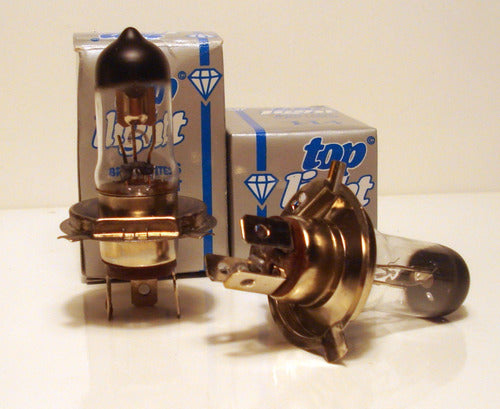 Set of 2 H4 12v 100/90 W 30% Xenon Gas Headlight Bulbs 2