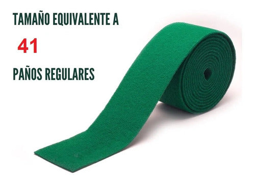 3M Rollo Fibra Abrasiva Verde Limpieza 16 Cm X 5 Mts Iguazu 2