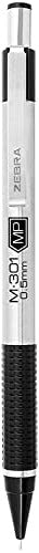 Zebra M-301 Mechanical Pencil Stainless Steel, Tip Size 0.5 1