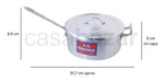 Aluminio D&E Gastronomic Casserole with Handle and Lid N20 3 Liters 1