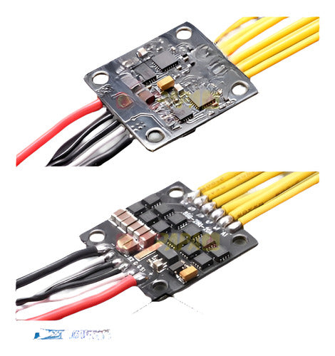 Sedoso De Fpv Furioso 20a 2 En 1 Blheli-s 8bb2 Chip Esc Para 0