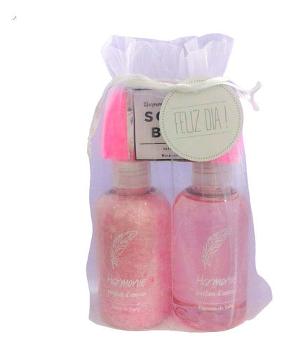 Relax Gift Pack for Women - Rose Aroma Bath Kit Spa Set Zen N56 1