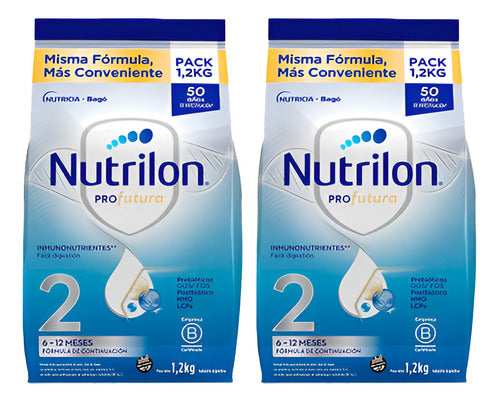 Nutrilon Profutura 2 Powder Economic Pack 1.2kg x 2un 0