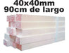 Balsa Wood Strip 40x40mm x 90cm Long - High Quality Craft Material 1
