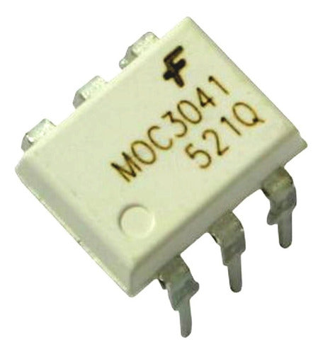 Pack X 5 Moc3041 Moc3041m Moc-3041 Opto Salida Triac Dip6 0