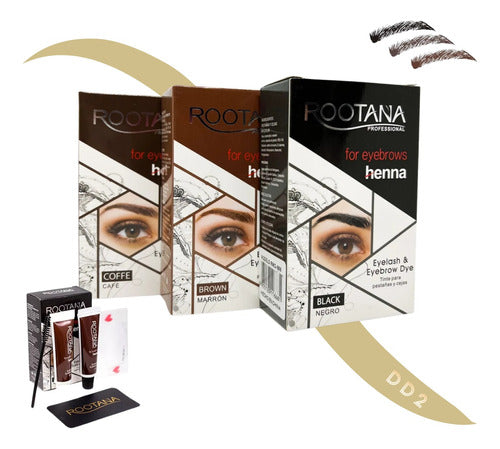 DD2 Henna Brow Tint Kit - Complete Shades 0