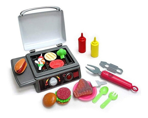 Giantoys Cocina De Juguete Set Parrilla Eléctrica 21 Piezas Gadget 0