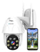 Kit 2 Security IP Cameras Outdoor Wifi Wireless Dome 0
