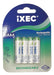 iXEC Pack X4 Rechargeable AAA Ni-MH 1000mAh Battery 0