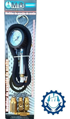 MB Universal Oil Pressure Gauge M2 2