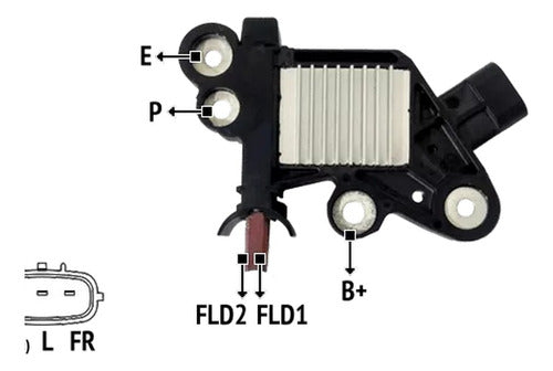 Bosch Voltage Regulator Alternator RNB 220757 0