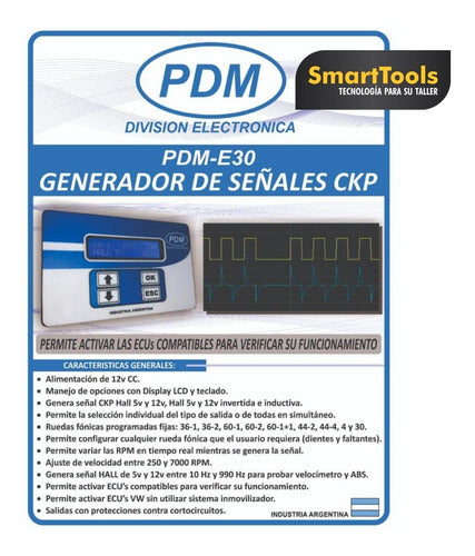 PDM Generador De Señales Ckp Programable Pdm E30 0