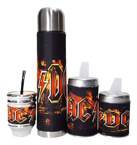 AC/DC Inspired Complete Matero Set by Marbry Shop - Set Matero Ac/Dc , Pg, Mary Mh