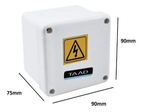 Caja De Paso Estanco Pvc Ip65 Taad 90x90x75mm 1