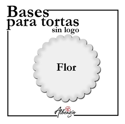 Base for Cakes Fibroplus 26 and 27 cm X100 BT2627-FP-100 2