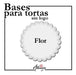 Base for Cakes Fibroplus 26 and 27 cm X100 BT2627-FP-100 2