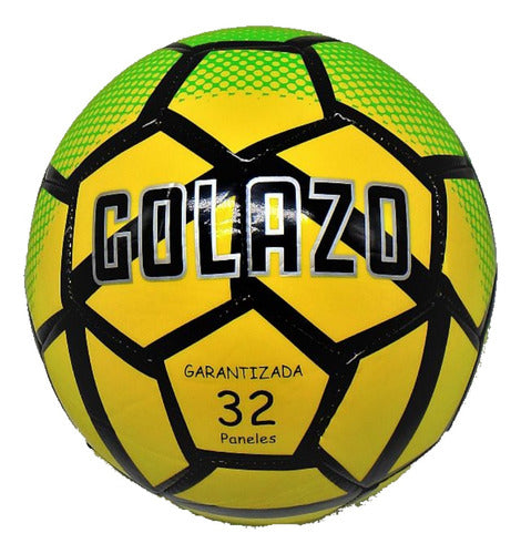 Faydi Golazo FD27520-3 Soccer Ball - Green/Yellow 0