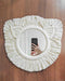 Handmade Macrame Woven Mirror, Child Lion/Cat Design, 35cm 1