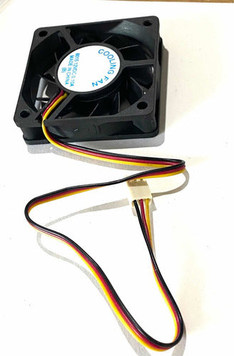 Cooler Fan Cabinet Ventilator 12V 60x60mm 3 Cables º34 1
