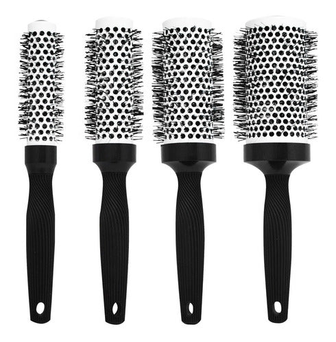 Jessamy Thermal Brushing Brushes Set of 4 (36-45-52-61mm) 0