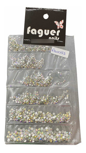 Pack De Cristales Para Deco De Uñas Joyería Varios Tamaños 0