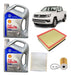 Complete Kit Shell Helix HX8 5W-40 Oil Filters Service for VW Amarok 2.0TDI 0