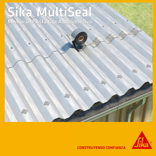 Sika Self-Adhesive Bituminous Membrane - Roll 10m X 10cm 1