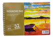 Artmate Block Gouache Pad 32 Hjs A4 21 X 29.7cm 160grs 0