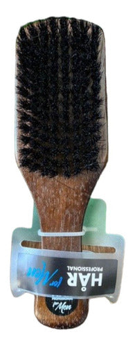 Straight Beard and Hair Barbershop Brush x3 1
