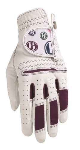 HJ Glove Guantes De Golf Purple Daisy, Pequeños, Mano Izquie 1