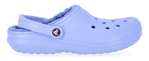 Crocs Unisex Clog with Sherpa in Light Blue | Dexter 0