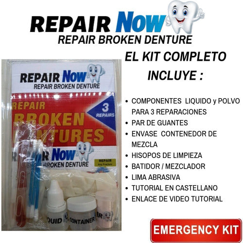 Repair Now Professional Denture Repair Kit 2