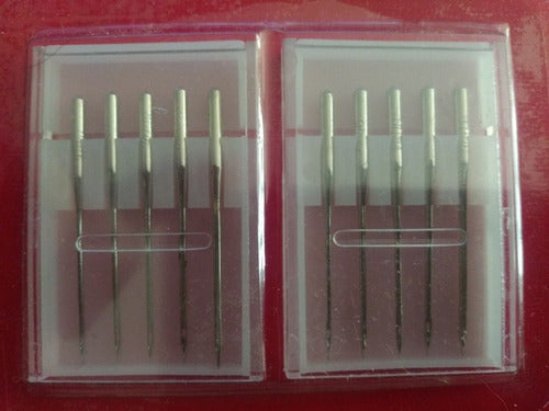 AVIOINDUMENTARIA Combo of 10 Sewing Machine Needles Sizes 11, 14, 16, 18 1